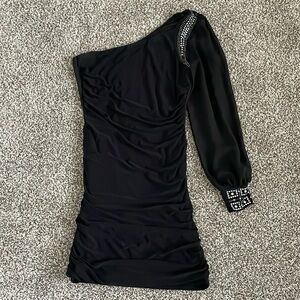 One shoulder party dress size L